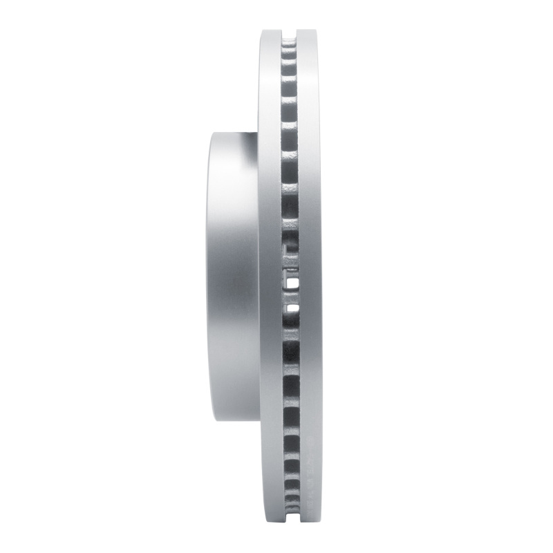 Ford Bronco Brake Rotor (1) - Front Left - R1 Concepts - Drilled & Slotted - Silver - `19-`25